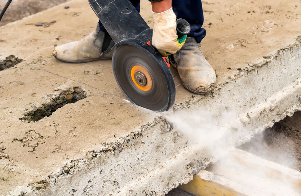 Beton Kesme Uygulaması