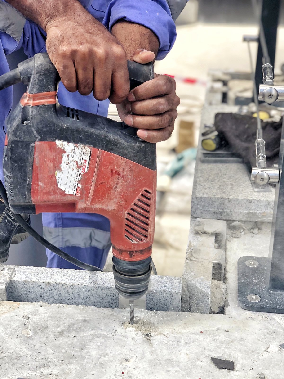 Karot İle Beton Delme İşlemi